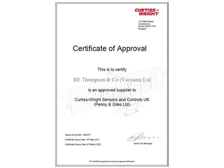 CUSTOMERS CONTINUE WITH THEIR TRUST IN R E THOMPSON