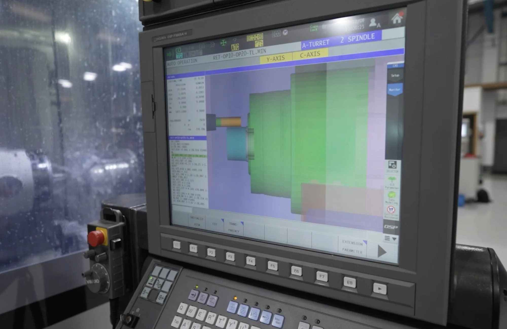 Okuma gear skiving